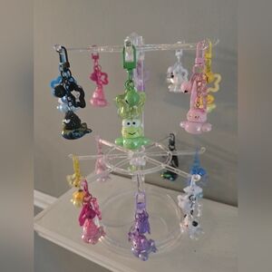 ENTIRE SET Handmade Acrylic Figure Keychain - 8 Pieces Total